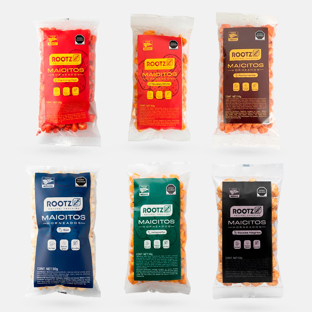 PACK MAICITOS - Botana Saludable ROOTZ