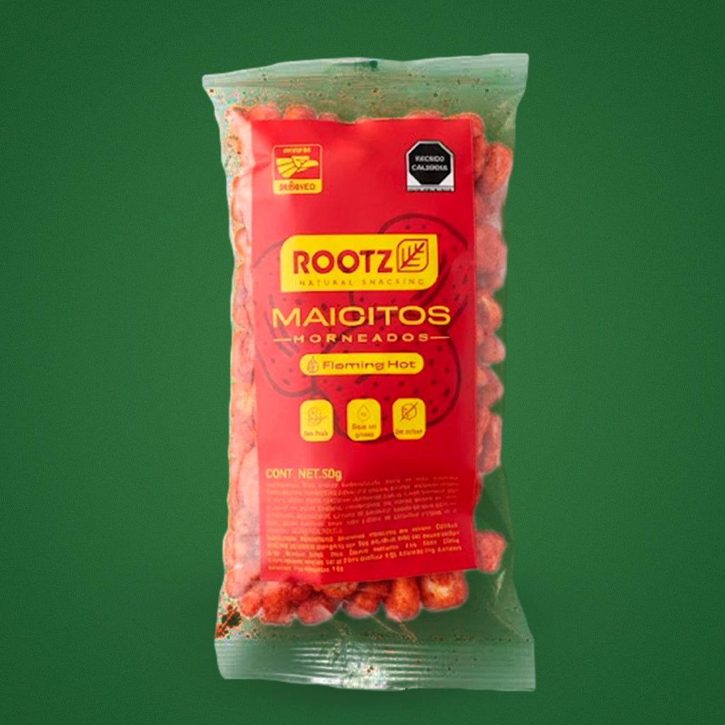 Maicitos Horneados Flaming Hot - Bolsa 50g