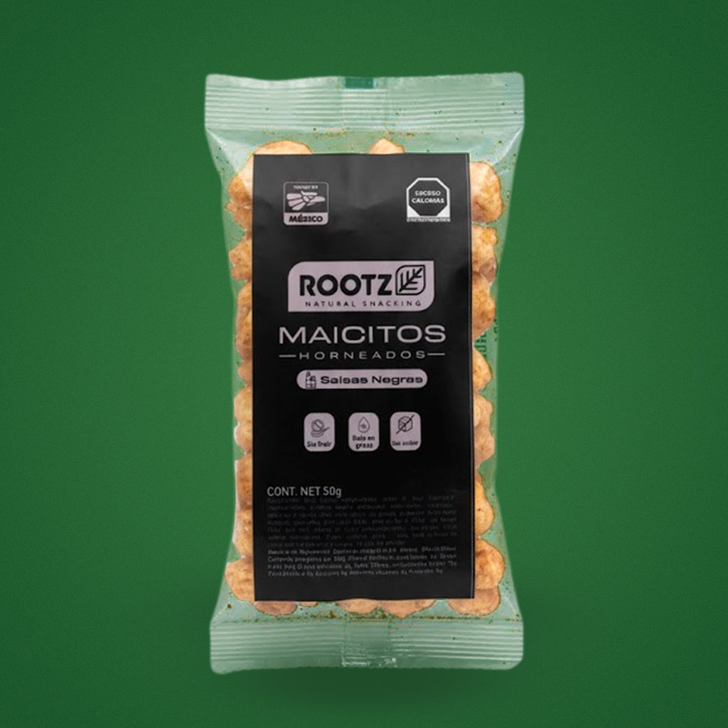 Maicitos Horneados Salsas Negras - Bolsa 50g