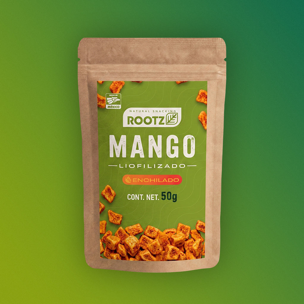 Mango Liofilizado Enchilado - Bolsa 50g