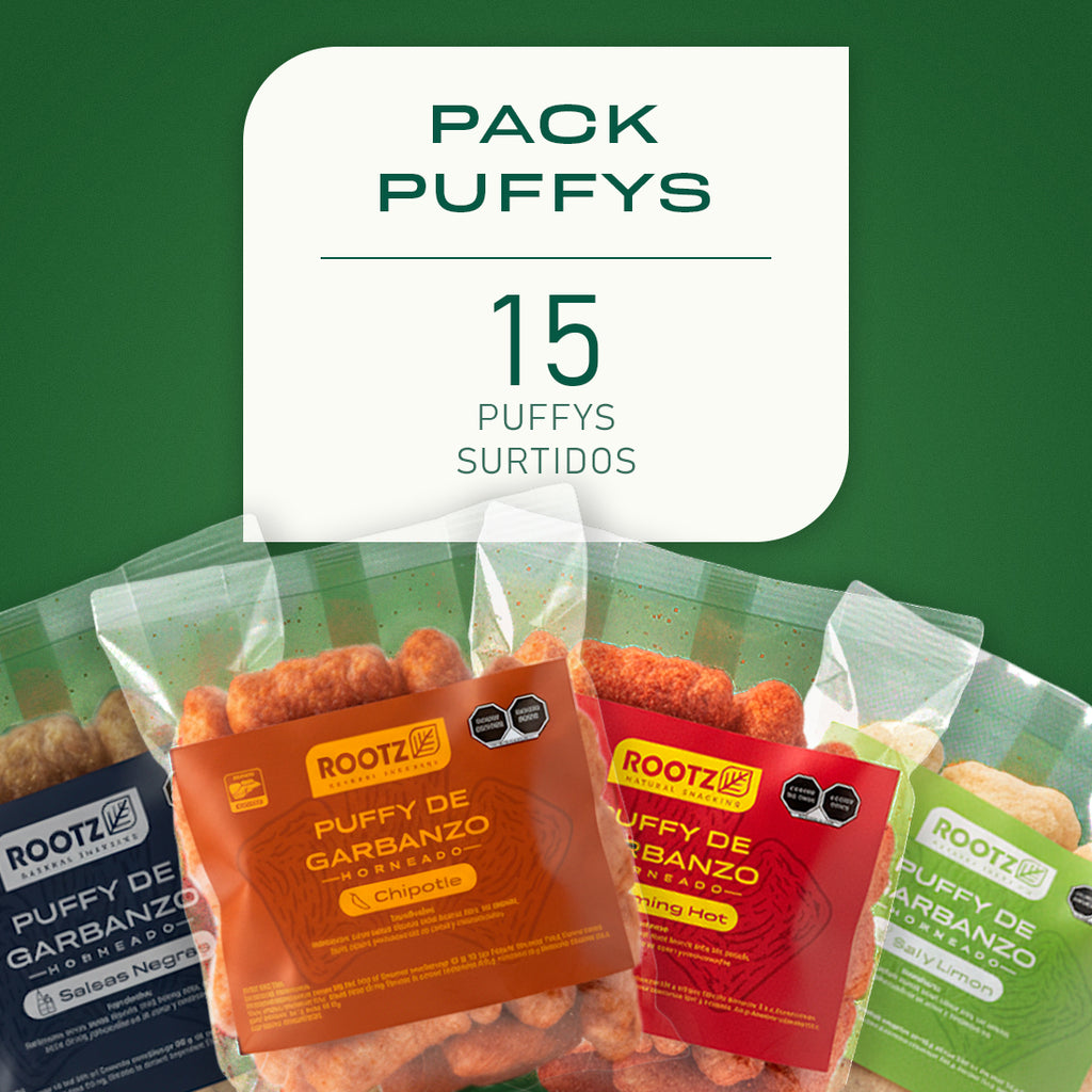 PACK PUFFYS - Botana Saludable ROOTZ