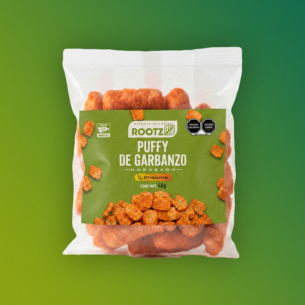 Puffy de Garbanzo Chipotle – Bolsa 40g
