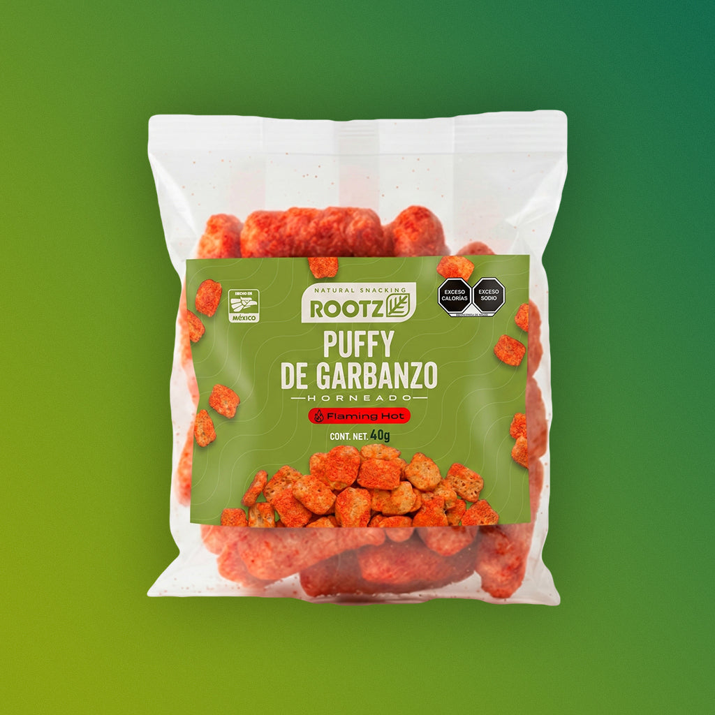Puffy de Garbanzo Flaming Hot – Bolsa 40g