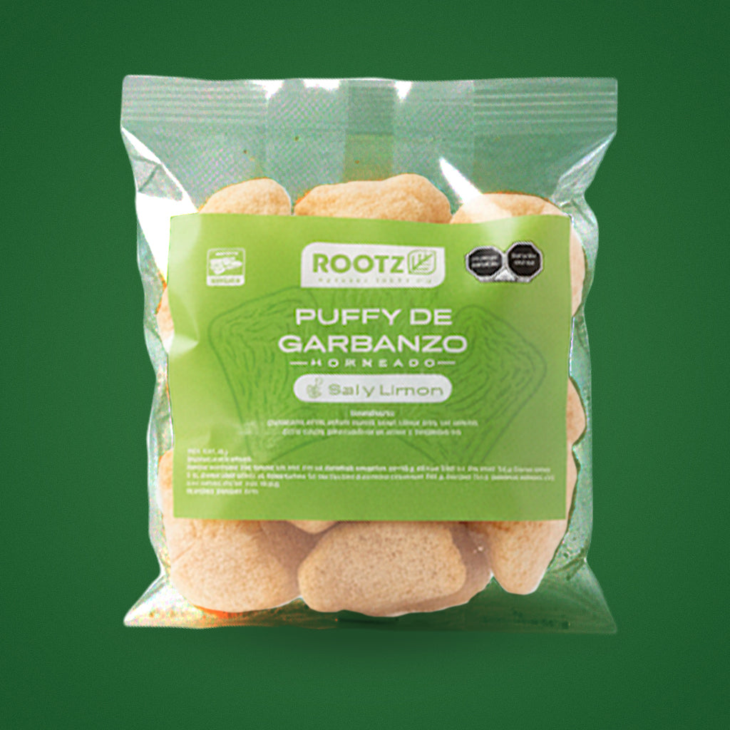 Puffy de Garbanzo Sal y Limón – Bolsa 40g