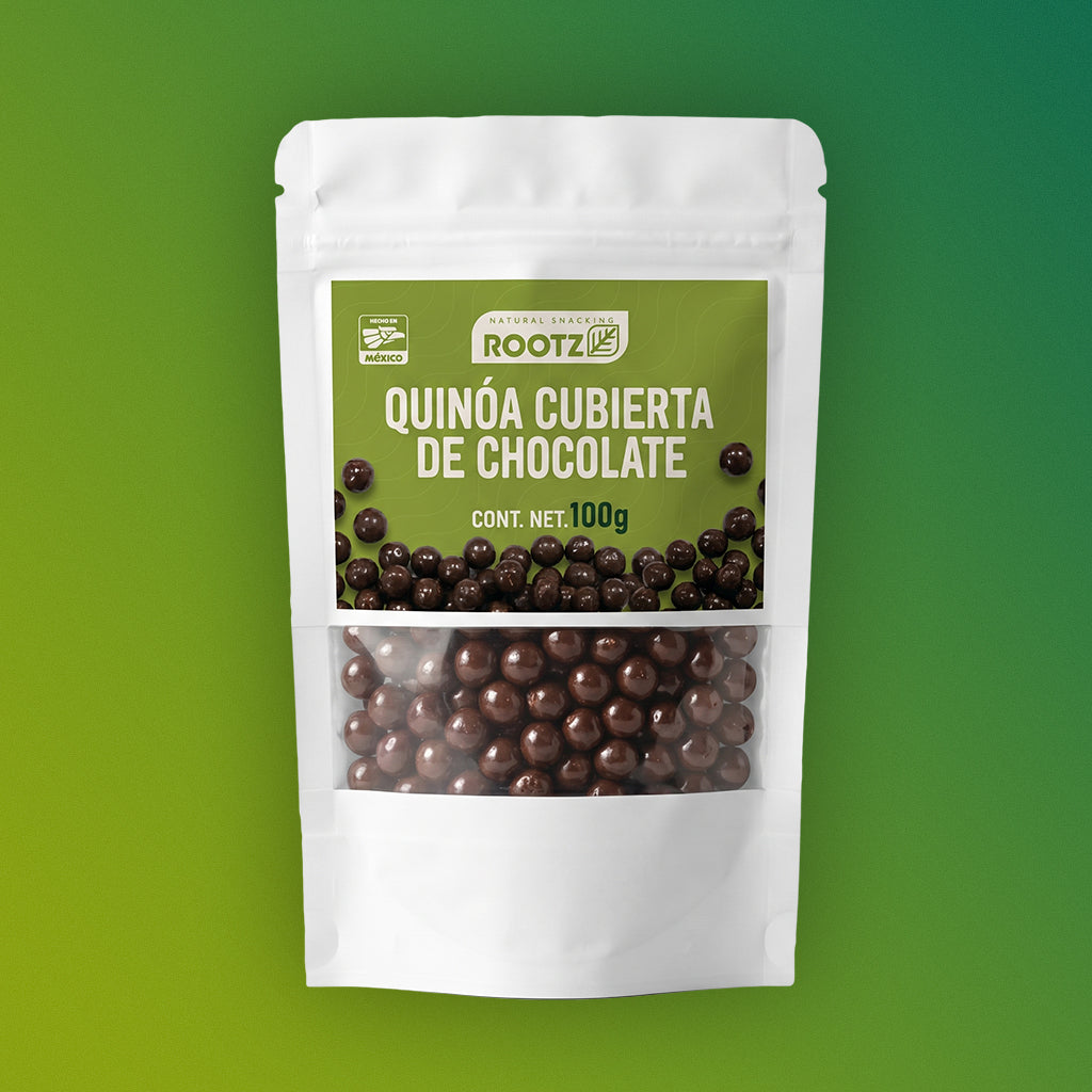 Quinoa Cubierta de Chocolate - Bolsa 100g