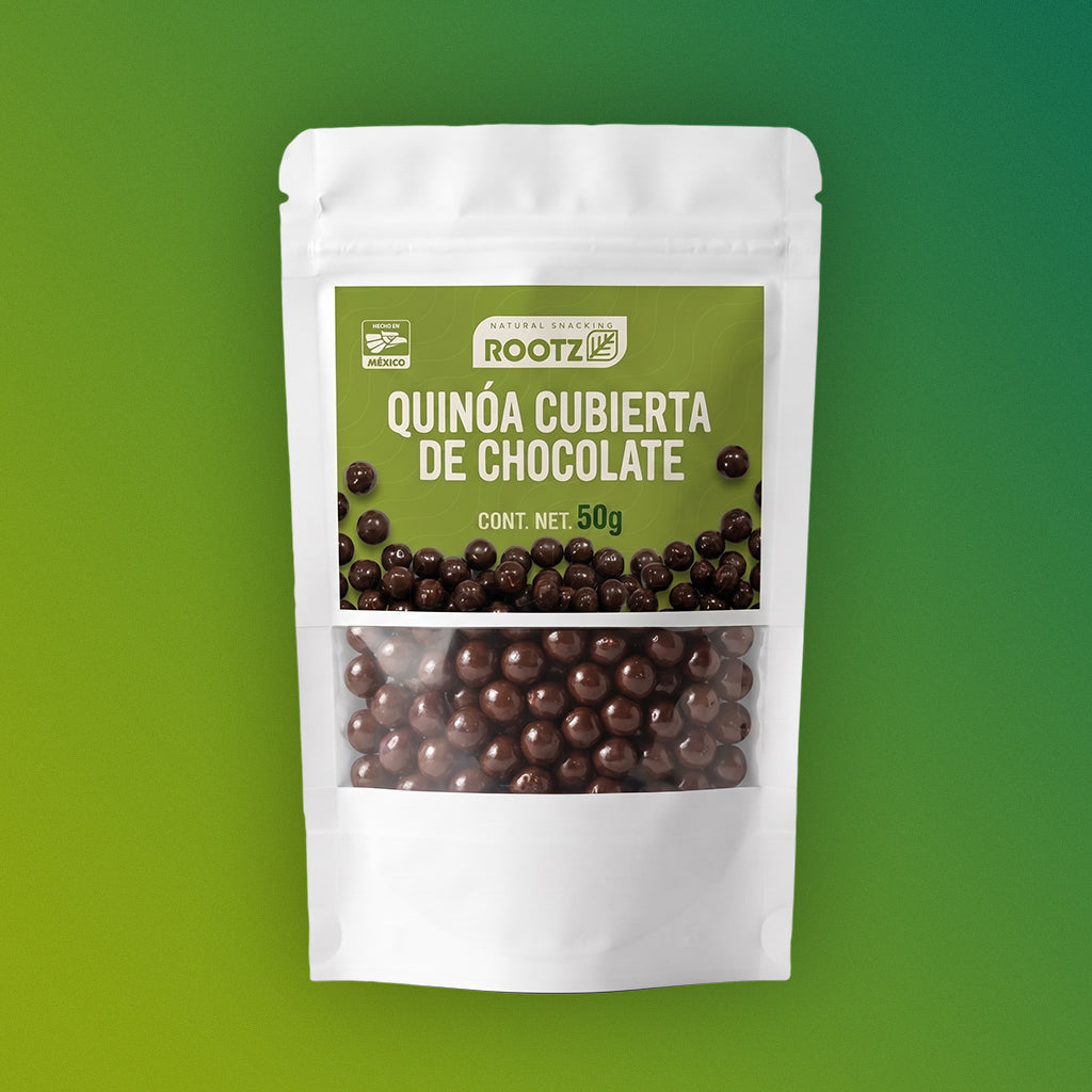 Quinoa Cubierta de Chocolate - Bolsa 50g